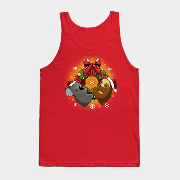 Lazy Christmas Tank Top by Vallina84